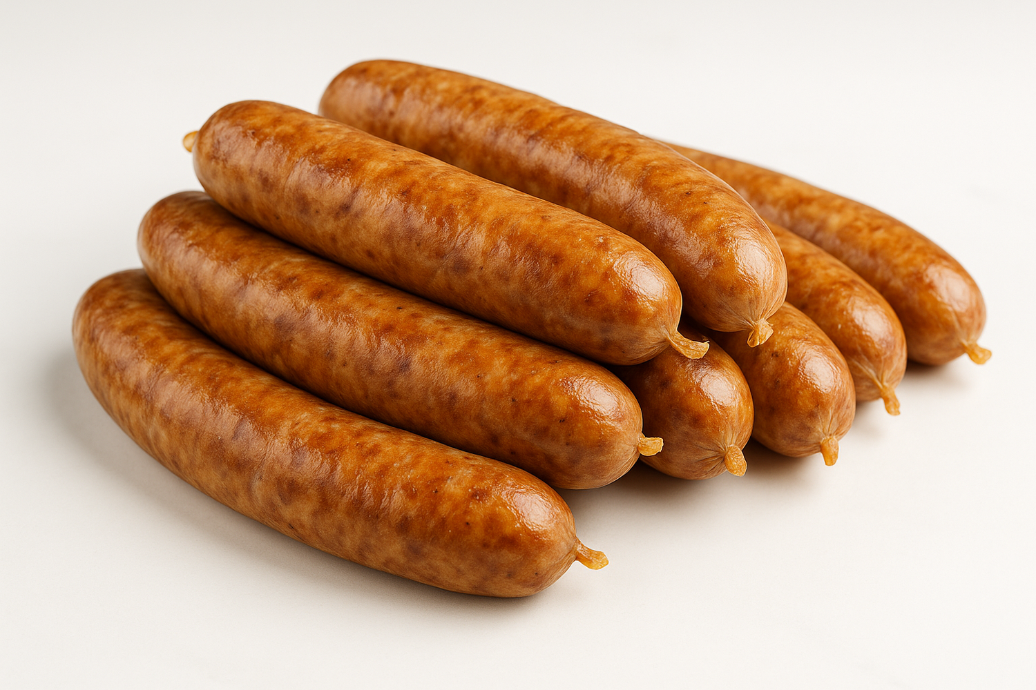 Saucisses de porc bien représentée pour ma boutique 